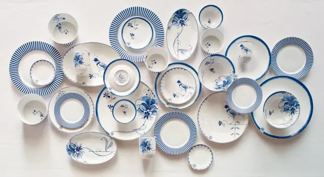 PIP STUDIO - ΠΟΡΣΕΛΑΝΙΝΗ ΚΟΥΠΑ ΧΩΡΙΣ ΧΕΡΟΥΛΙ PIP & THE BLUE BIRD WHITE 400ml - One size 2