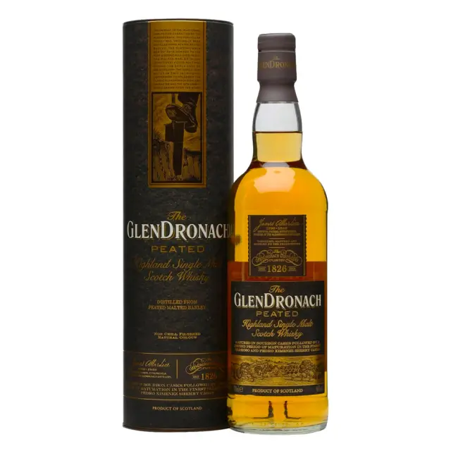 THE GLENDRONACH TRADITIONALLY PEATED WHISKY 700ML