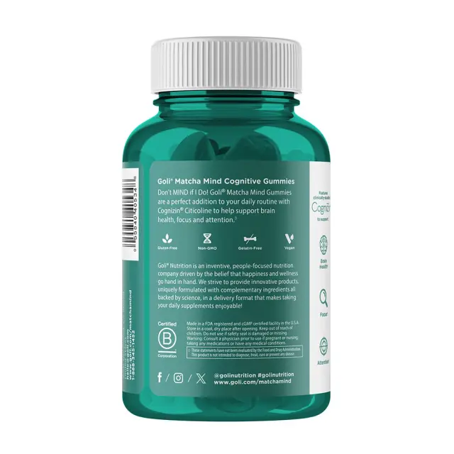 Goli Matcha Mind Gummies 3