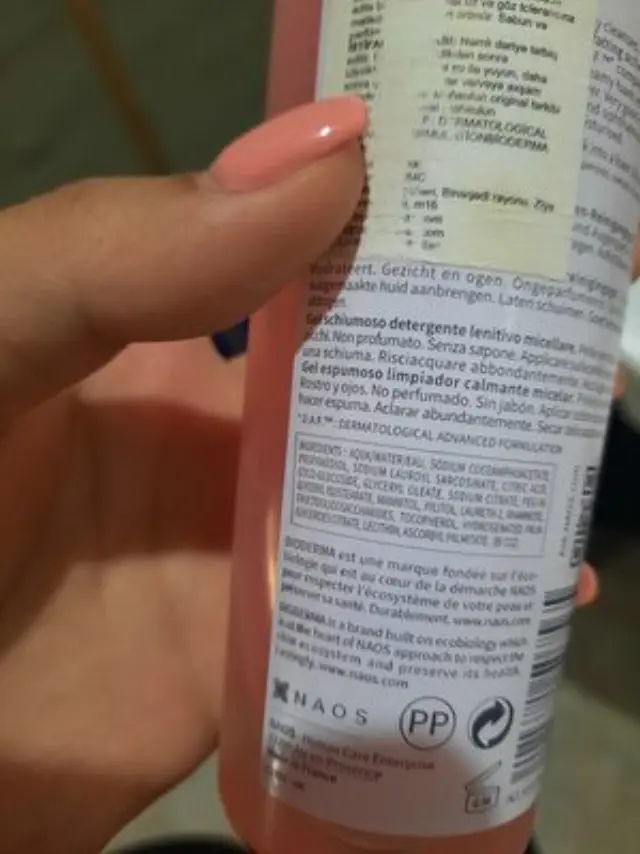 Bioderma Sensibio Καταπραϋντικό Αφρώδες Τζελ Καθαρισμού για Ευαίσθητες Επιδερμίδες 200ml 2