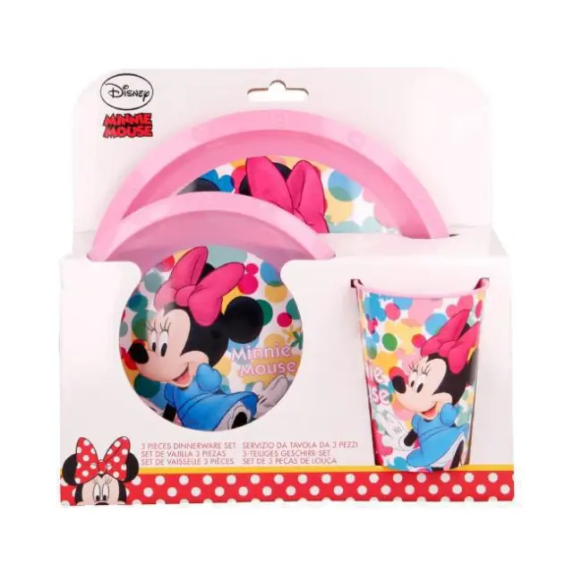 Stor Σετ Φαγητού 3 τεμ. Minnie Feel Good (530-51115)