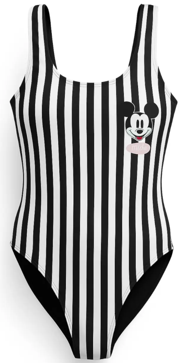 Ολόσωμο Μαγιό για Κορίτσι Disney Black White Mickey 8080159 - 10-11 Y (158-164cm)