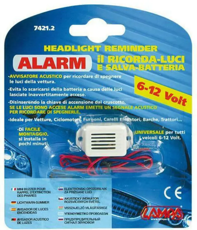 Lampa Headlight Reminder Alarm 74212