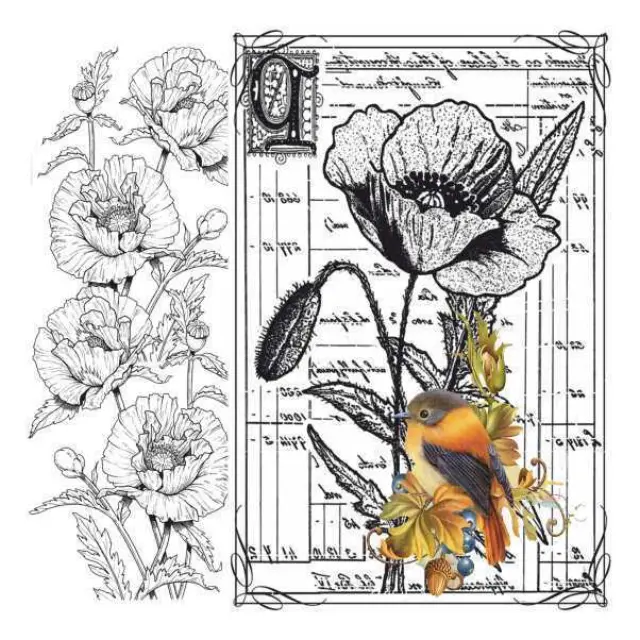 Artebella Αυτοκόλλητο Χαρτί Ντεκουπάζ Home Design Transfer 25x25cm 5833V