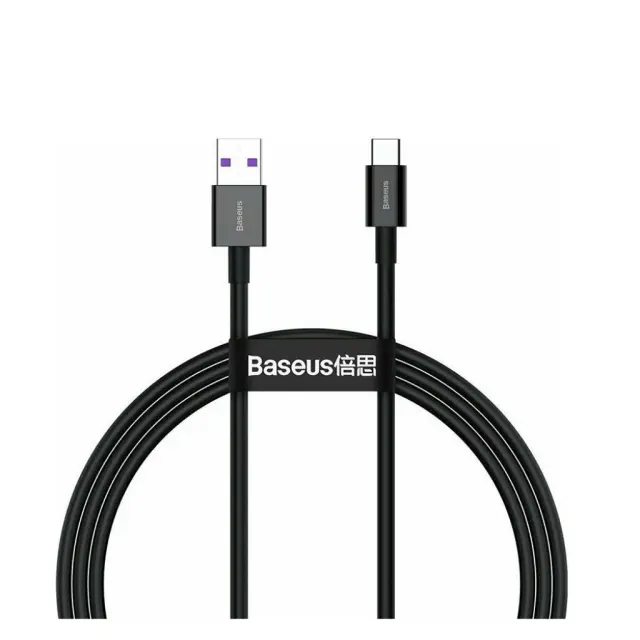 Καλώδιο Baseus Superior Series Fast Charging Data Cable 66W USB to USB-C Black 1m (CATYS-01)
