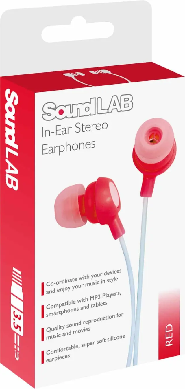 SOUNDLAB Bud Type Digital Stereo Earphones (G141CR) 2
