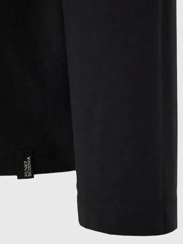 Funky Buddha Men Shirt Black FBM010-006-07 - 2XL 3