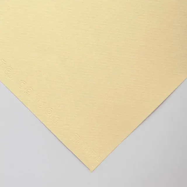 Χαρτόνι Canson Mi-Teintes 160g/m² 65x50cm - 101 Pale Yellow