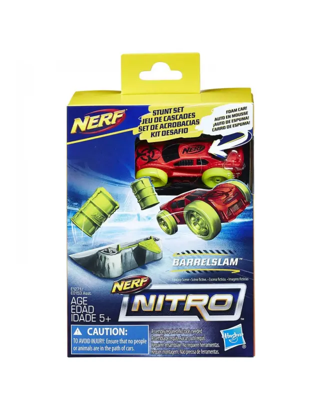 Hasbro Nerf Nitro Barrel Slam Stunt Set E0153 / E1271
