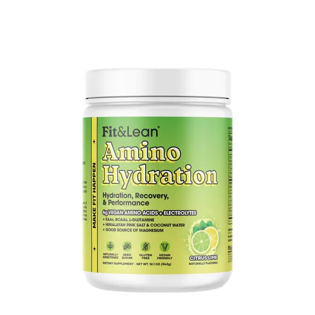 Fit & Lean Amino Hydration Citrus Lime, 350 g
