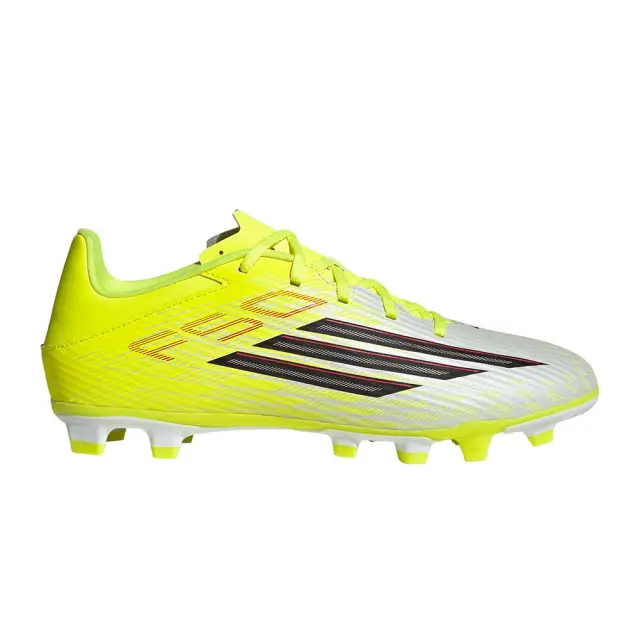adidas Performance Men's F50 Club FG/MG Άσπρο - Κίτρινο JR9053 (adidas Performance)