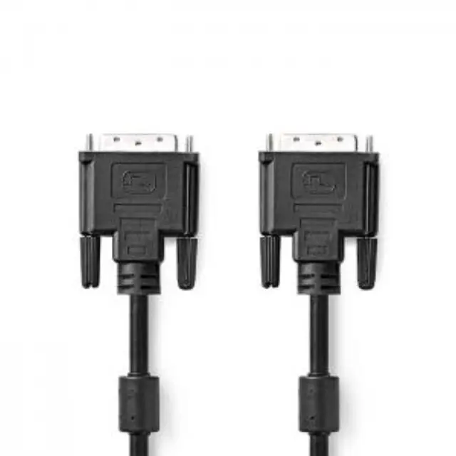 Καλώδιο DVI-D 24+1-Pin αρσ. - DVI-D 24+1-Pin αρσ, 3m σε μαύρο χρώμα. 3