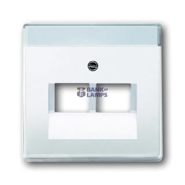 1803-02-84-500 CoverPlates (partly incl. Insert) future®, Busch-axcent®, solo®; carat® Studio white