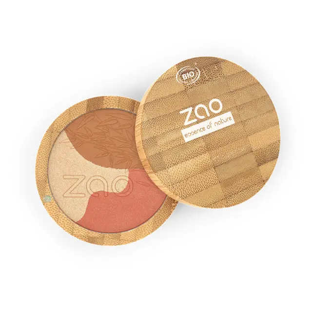 Zao Organic Sublime Mosaic – Βιολογικό Ρουζ με Λάμψη & Ηλιοκαμένο Εφέ - ZAO351-Sublime Mosaic