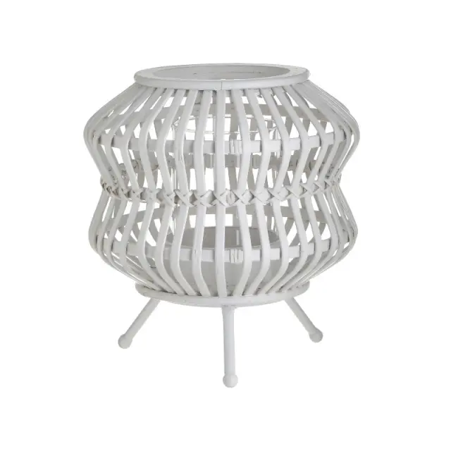 Φανάρι Λευκό Ξύλο Φ22x24cm 3-70-993-0031