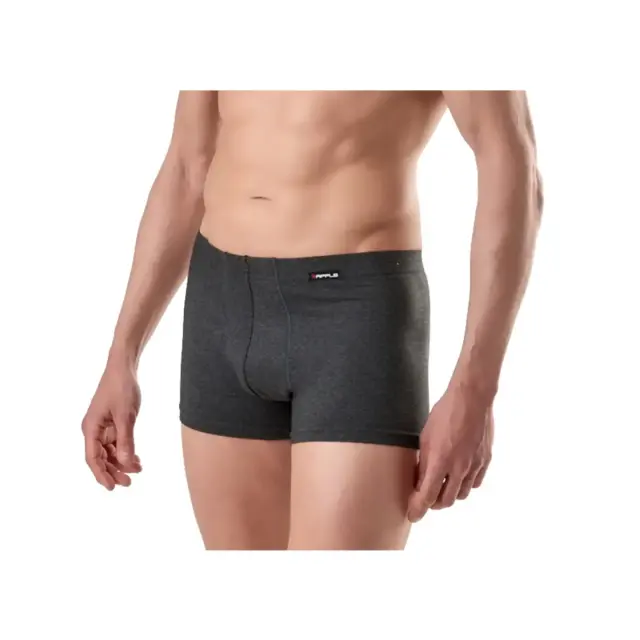 Apple Ανδρικό Boxer - 3+1 Πακέτο, Χρώμα Ανθρακί