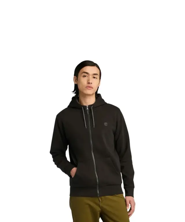 Timberland - Ανδρική Ζακέτα Φούτερ Oyster River TB0A2GCJ-X65 Μαύρο - S