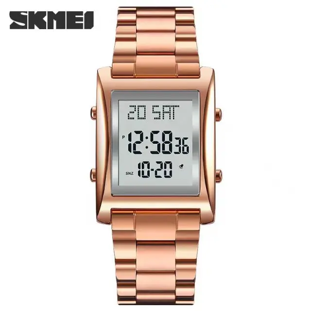 Ψηφιακό ρολόι χειρός – Skmei - 1812 - Rose Gold 2