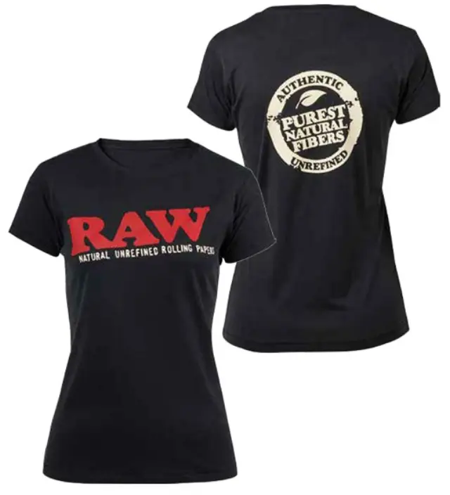 RAWthentic Μπλουζάκι Original T-shirt Black «Raw Edition» - Medium
