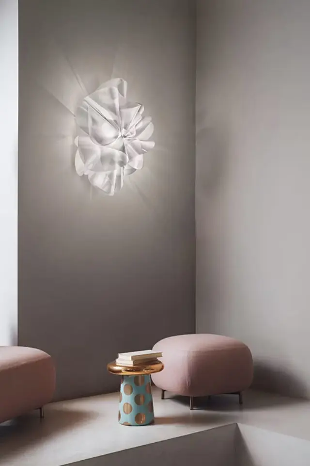Φωτιστικό Οροφής Etoile Prisma LED Ø73cm Ασημί Γκρί Διάφανο 2