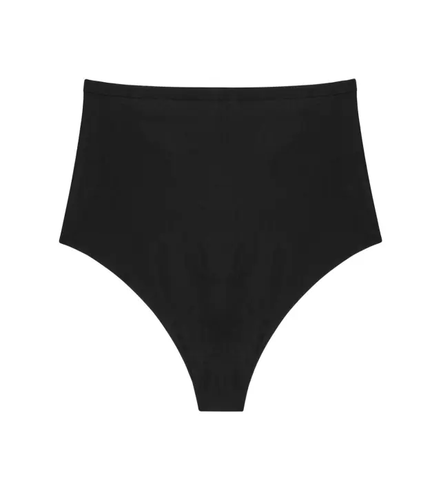 Triumph Λαστέξ Shape Smart Highwaist String Μαύρο - XL 2