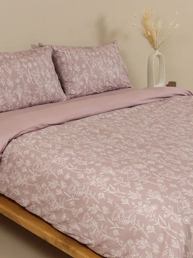 Σετ Σεντόνια Cotton Feelings 2050 Powder Υπέρδιπλο με λάστιχο (170x205+30) Sunshine 3