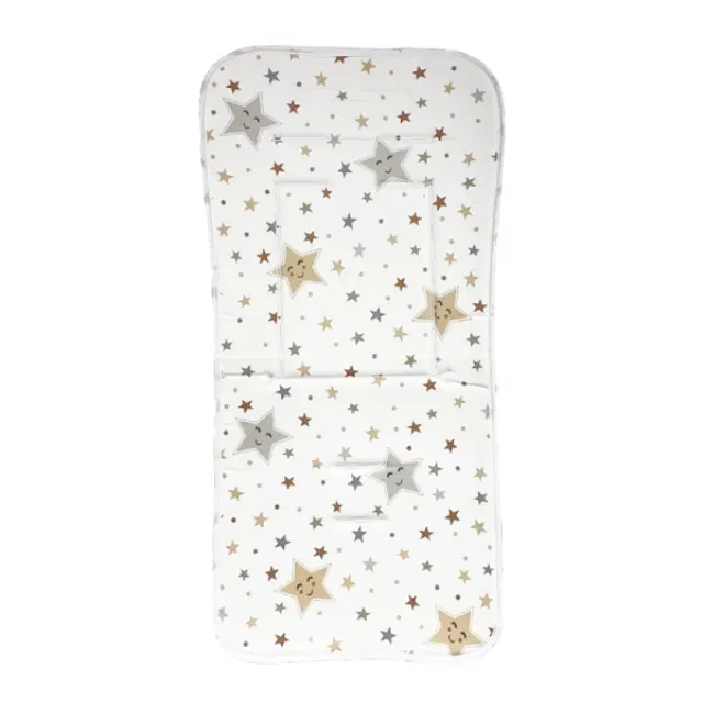 Κάλυμμα Καροτσιού Stars Λευκό 35x80cm.