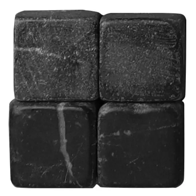 Μαρμάρινη Ψηφίδα M20 Nero Marquina 15x15x8mm - 1Kg