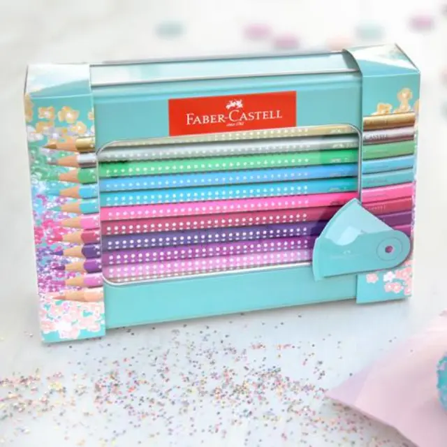 Ξυλομπογιές Faber-Castell Sparkle 201641
