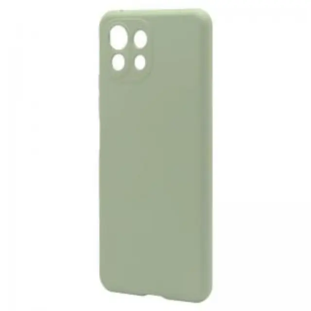 Θήκη Liquid Silicon inos Xiaomi Mi 11 Lite/ Mi 11 Lite 5G L-Cover Λαδί N56901 2