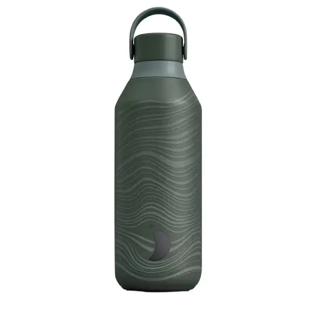 Chilly s Bottle Series 2 Μπουκάλι- Θερμός Elements Wind Grey 500ml