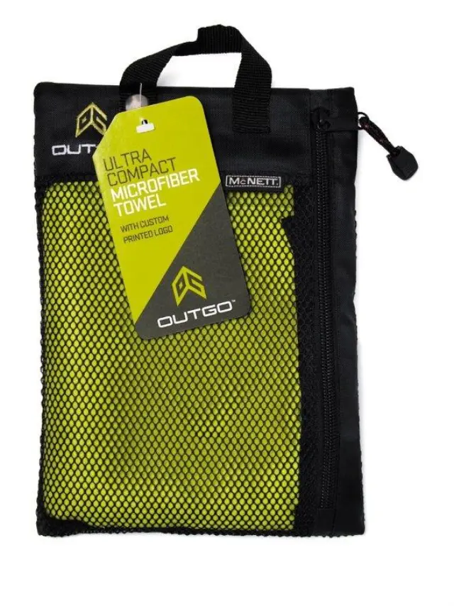Πετσέτα Outgo Microfiber Πράσινο Μ 51x102cm