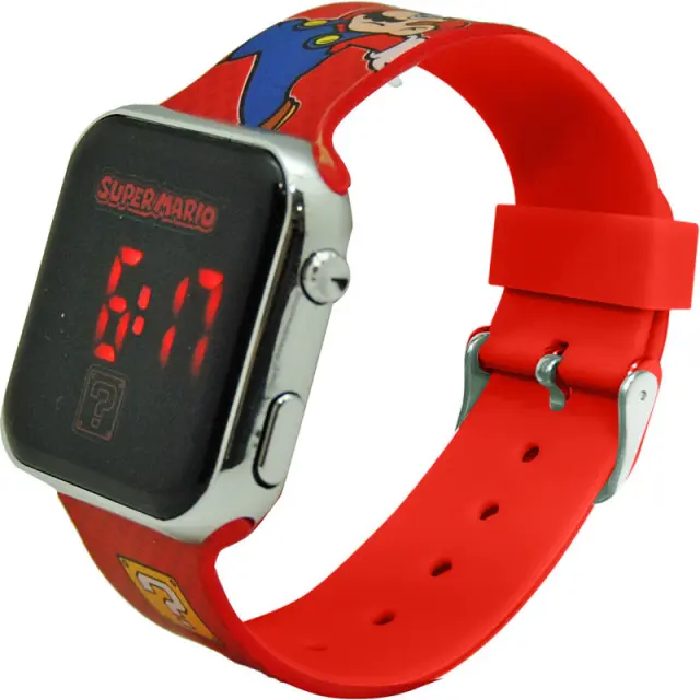 Παιδικό Ρολόι Super Mario Bros led watch -GSM4107