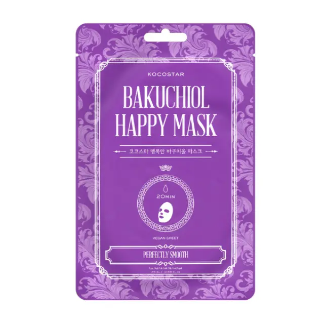 Kocostar | Bakuchiol Happy Mask Μάσκα Προσώπου για Ανανεωμένη & Λεία Επιδερμίδα | 1τεμ