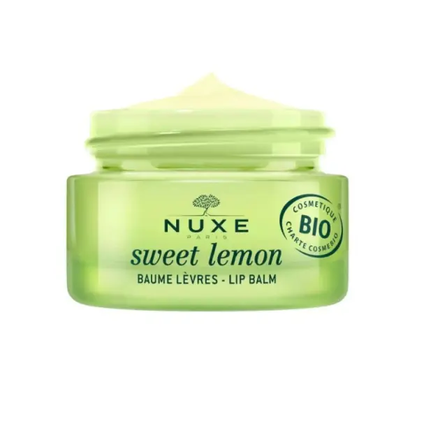NUXE Sweet Lemon Lip Balm Βάλσαμο Χειλιών με Άρωμα Λεμόνι, 15g 3