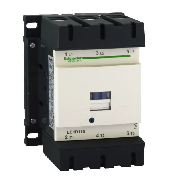 TeSys Deca contactor, 3P(3NO), AC-3, 440V, 115A, 24V DC standard coil
