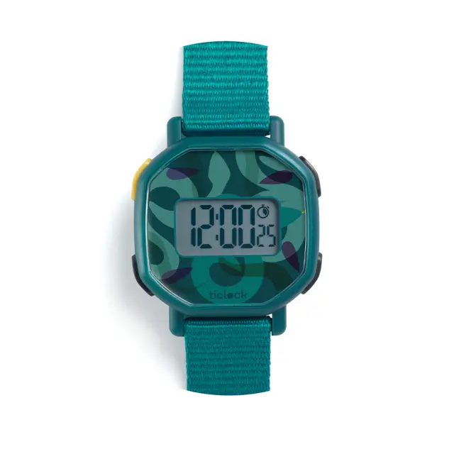 Djeco Ψηφιακό Ρολόι Χειρός "Green Snakes" 00455