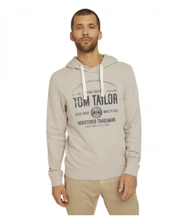 TOM TAILOR ΑΝΔΡΙΚΟ ΦΟΥΤΕΡ CREAM 2