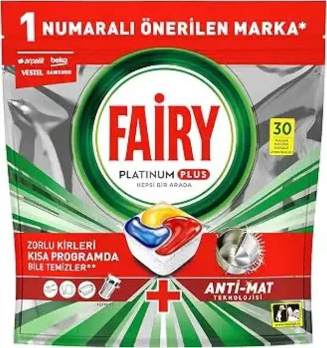 FAIRY Ταμπλέτες Platinum Anti Mat Lemon 30τεμ