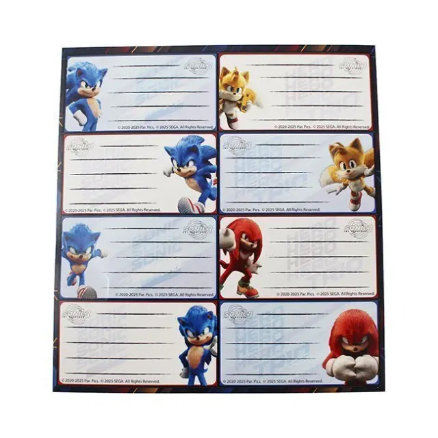 Gim Ετικέτες 2 τεμ. Sonic (775-40346)