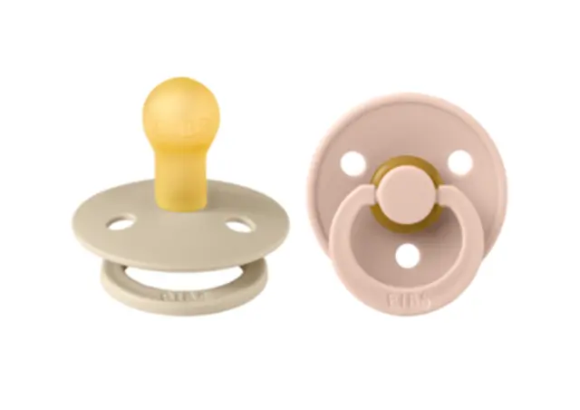 Σετ 2 Πιπίλες Colour Vanilla/Blush (6-18 μηνών) – Bibs