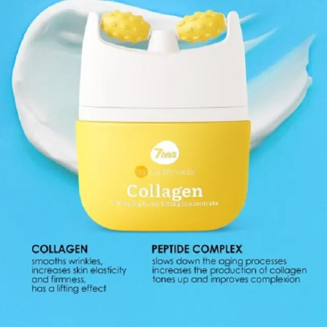 7Days Mb Collagen V Shaping Facial Lifting Κρέμα Προσώπου με Roller για Lifting 40ml 3