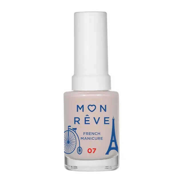 Mon Reve French Manicure Sheer 13ml | Απόχρωση 07 Milky