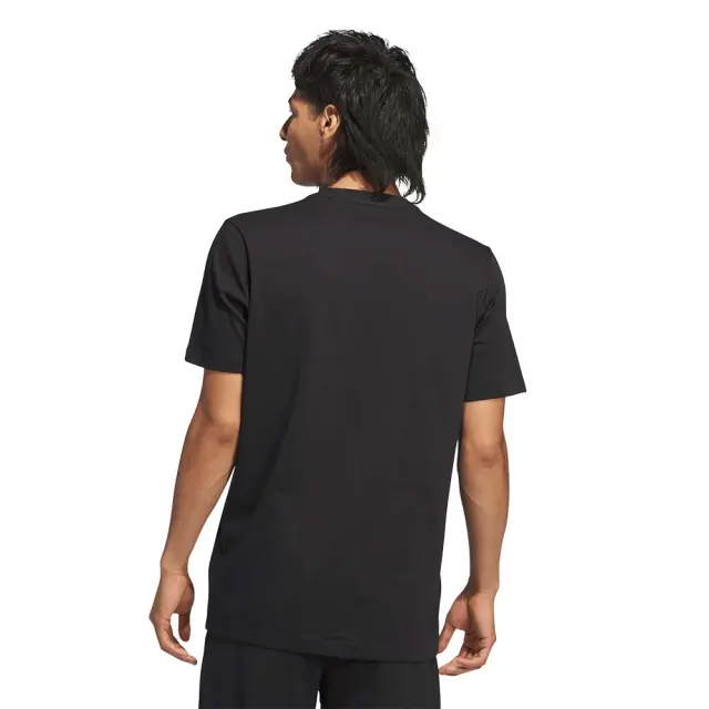 adidas Performance Men's Basketball Logo T-Shirt Μαύρο JI9031 (adidas Performance) 3