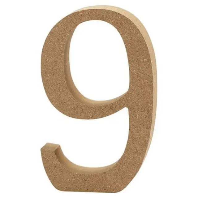Αριθμός βάσης Mdf 13cm, πάχος 2cm - 9