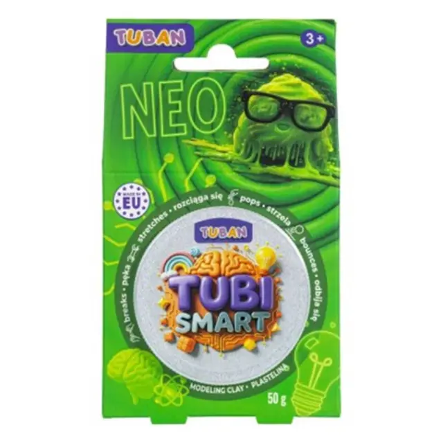 TUBI SMART - Neon Πλαστελίνη νέας γενιάς / TU3851 (Tuban)