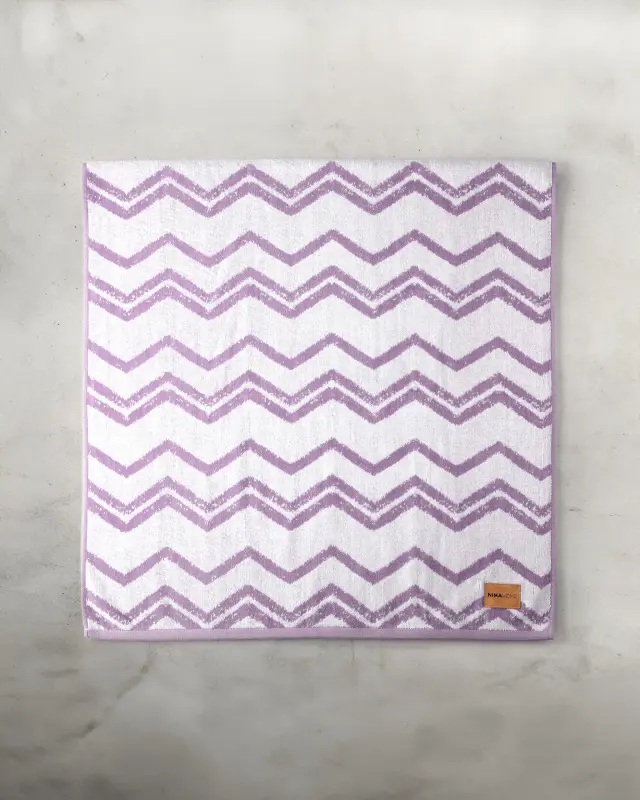 Σετ 2Τ Πετσέτες Προσώπου 50x90-Λουτρού 70x140 480gsm Nima Elysia Lilac 100% βαμβακερό 2