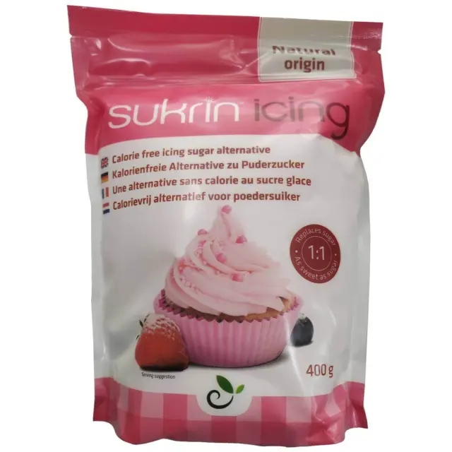 Sukrin icing (melis), Άχνη Ερυθριτόλης, 400γρ