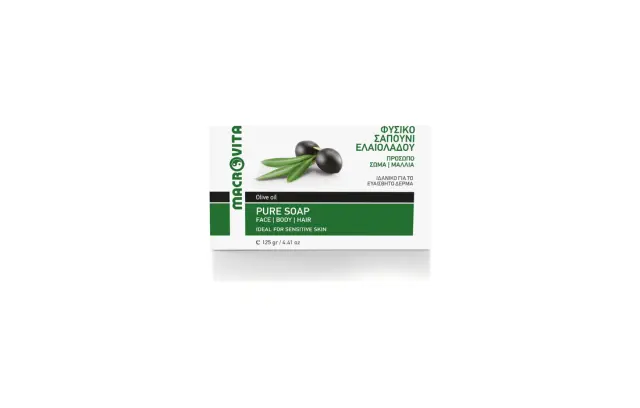 Macrovita Olive Oil Pure Soap 125gr