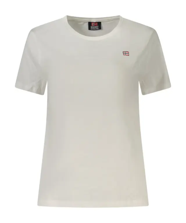 Norway Nautical School - Γυναικείο T-shirt Κοντομάνικο 856110-WHITE Λευκό